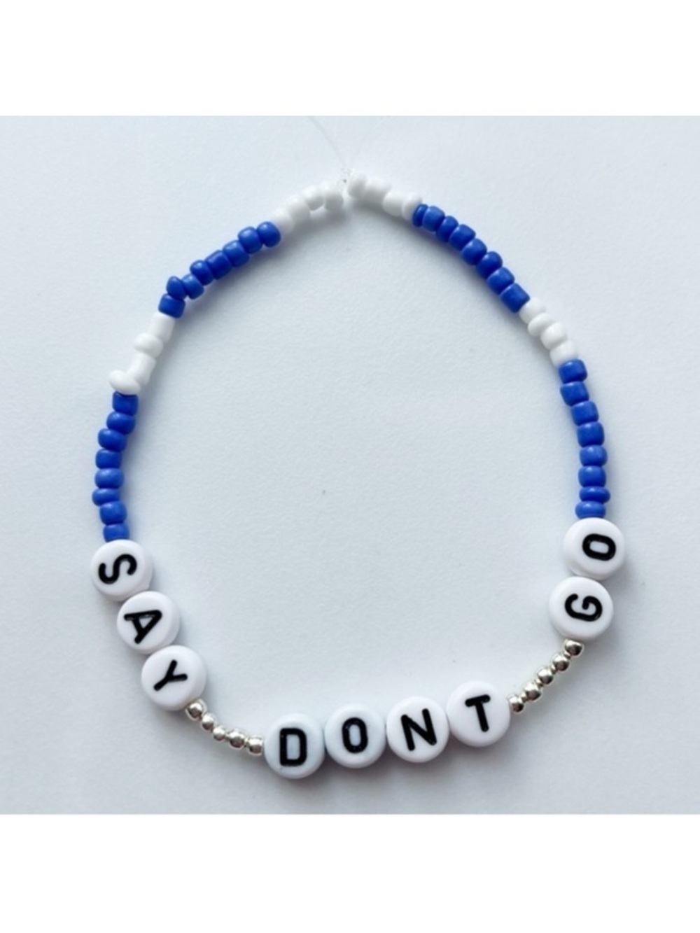 Taylor Swift Eras Tour Friendship Bracelet Say Don’t Go 1989